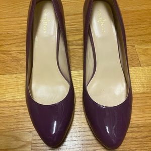 Cole Haan purple pumps